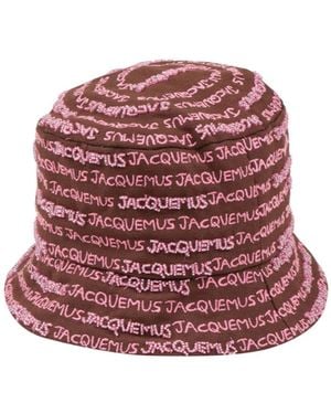 Jacquemus Labeled Fisherman's Hat - Red
