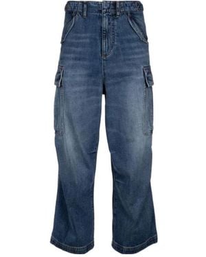 Dior Belt-Loop Jeans - Blue