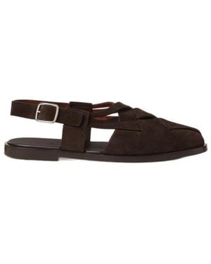 Loro Piana Peter Walk Sandal - Brown