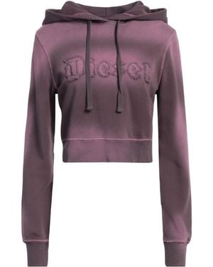 DIESEL Fashionable Hooded Long Sleeves - Purple
