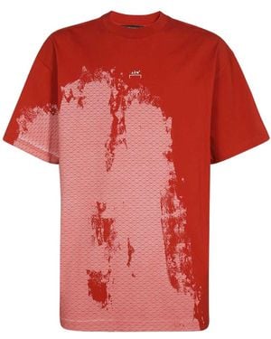 A_COLD_WALL* A-Cold-Wall* Graphic T-Shirt - Red