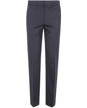 Twinset Ironed Crease Cigarette Pants - Blue