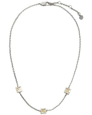 Fendi And-Colored Necklace - Metallic
