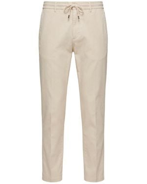 Peserico Drawstring Casual Pants - Natural