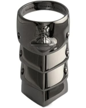 Vivienne Westwood Logo Ring - Black