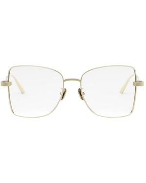 Dior Eyewear Co B1F Butterfly Frame Glasses - White