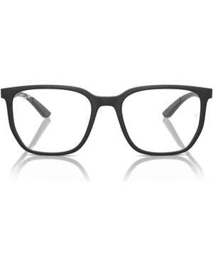 Ray-Ban Square-Frame Glasses - Metallic