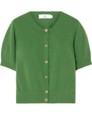 arch4 Short-Sleeved Knitted Shirt - Green