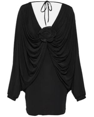 GIUSEPPE DI MORABITO Long Sleeve Dress - Black