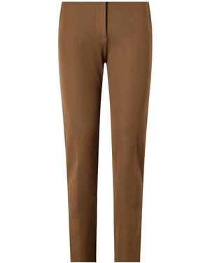 JOSEPH Cigaretteleg Tailored Pants - Brown