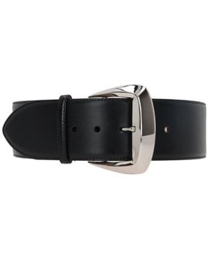 McQueen Logo Belt - White