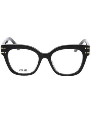 Dior Eyewear Round Frame Glasses - White