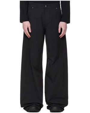 HELIOT EMIL Sella Casual Trousers - Black