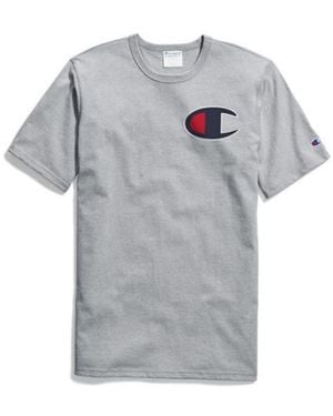 Champion Logo T-Shirt - Grey