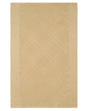 Burberry Wide Check Silk Scarf - Natural