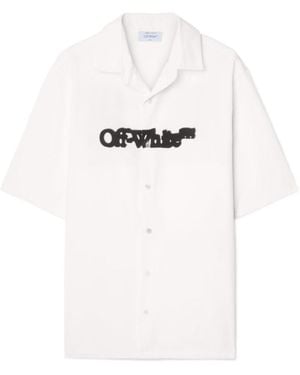 Off-White c/o Virgil Abloh Spray Arrow Short-Sleeved Shirt - White