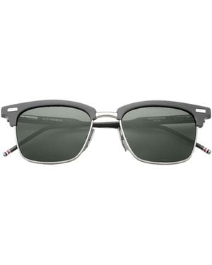 Thom Browne Square-Frame Sunglasses - Green