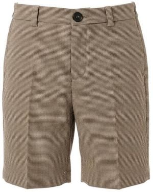Gucci Belt-Loop Shorts - Gray