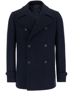 Tagliatore Double-Breasted Casual Jacket - Blue