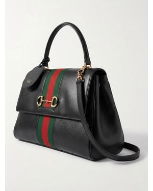 Gucci Paparazzo Medium Top Handle Bag - Black