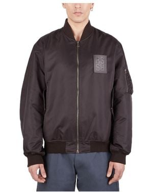 Raf Simons Logo Casual Jacket - Brown