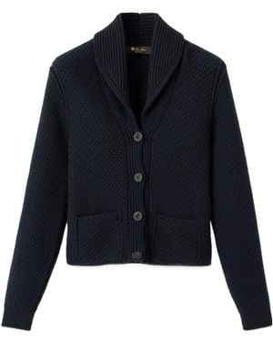 Loro Piana Ketch Cardigan - Blue