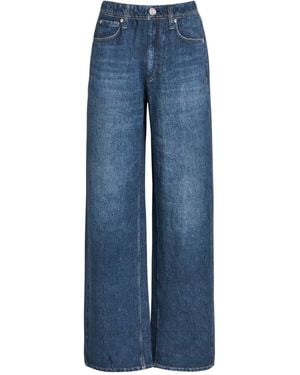 Rag & Bone Loose Denim Pants - Blue