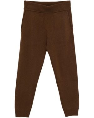 Entire studios Ribbed Knit Trousers - Brown