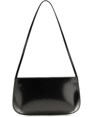 Faune Bra Slim Shoulder Bag - Black
