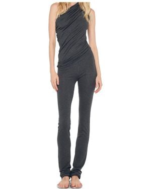 Norma Kamali Lazy Leggings - Blue