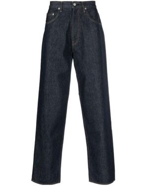 AURALEE Hard Twist Wide-Leg Jeans - Blue