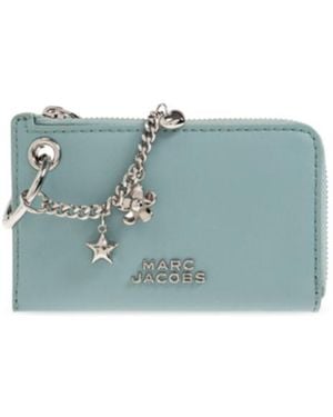 Marc Jacobs Logo Card Holder - Blue