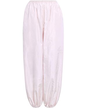 Alaïa Alaïa Taffeta Balloon Trousers - Pink