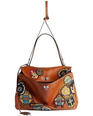 Balenciaga Rodeo Large Handbag - Brown