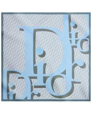 Dior Infini 70 Square Scarf - Blue