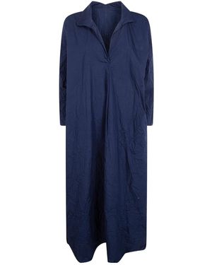 Daniela Gregis Spicchi Midi Dress - Blue
