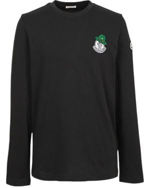 トップス Moncler Fragment Houndstooth Longsleeve MONCLER GENIUS 7 Moncler FRGMT Hiroshi Fujiwara Socotrine