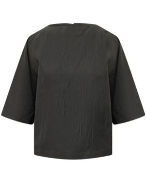 Studio Nicholson Bascom Short Sleeve Top - Black