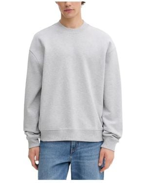 AllSaints Milo Crew-Neck Sweatshirt - Gray