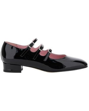 CAREL PARIS Kina Mary Janes Pumps - Black