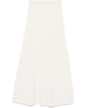 Lisa Yang Elastic Waist Skirt - White