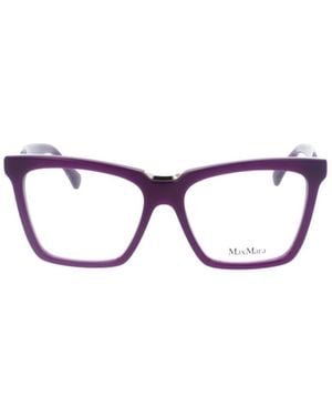 Max Mara Square-Frame Glasses - White