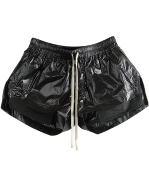 Rick Owens Drawstring Fog Boxers Shorts - Black