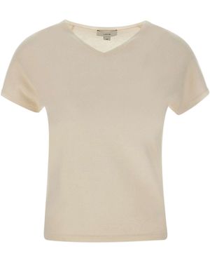 Vince Short-Sleeved Knitwear - White