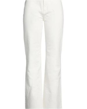 Chloé Denim Flared Jeans - White