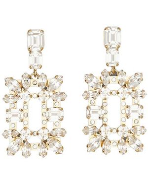Roger Vivier Broche Vivier Earring - White