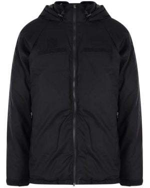 Junya Watanabe Zip-Up Hooded Jacket - Black