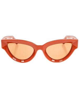 Bottega Veneta Sharp Cat Eye Sunglasses - Pink