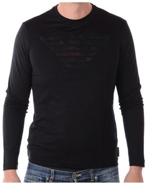 Emporio Armani Printed T-Shirt - Black