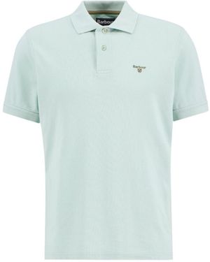 Barbour Lightweight Sports Short-Sleeved Polo Shirt - Blue
